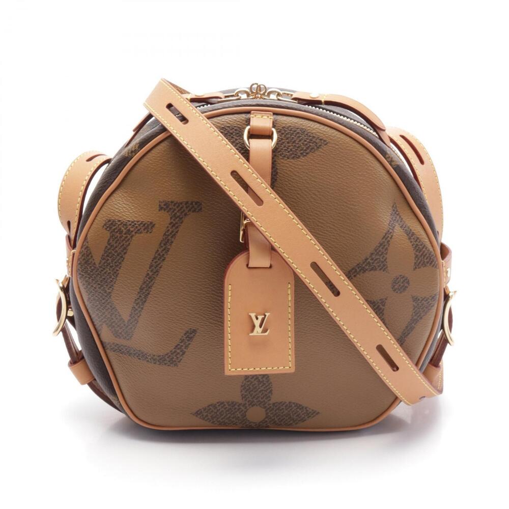 Louis Vuitton Boite Chapeau Souple Shoulder Bag Giant Reverse Brown